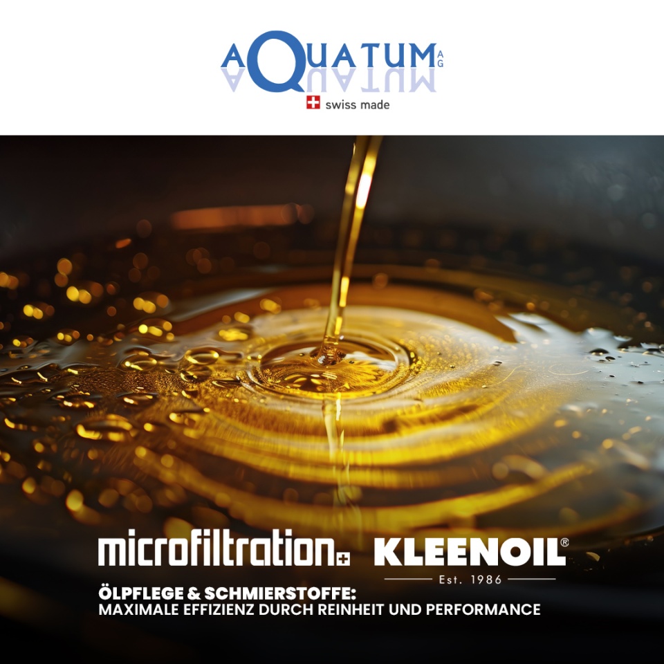Ölpflege & Schmierstoffe: Maximale Effizienz durch Reinheit und Performance - In der Welt der Technik ist Öl der entscheidende Faktor für Langlebigkeit. Mit der KLEENOIL Microfiltration und unseren hochleistungsfähigen KLEENOIL ECO Schmierstoffen bieten wir Ihnen ein unschlagbares Duo für Ihren Maschinenpark.
